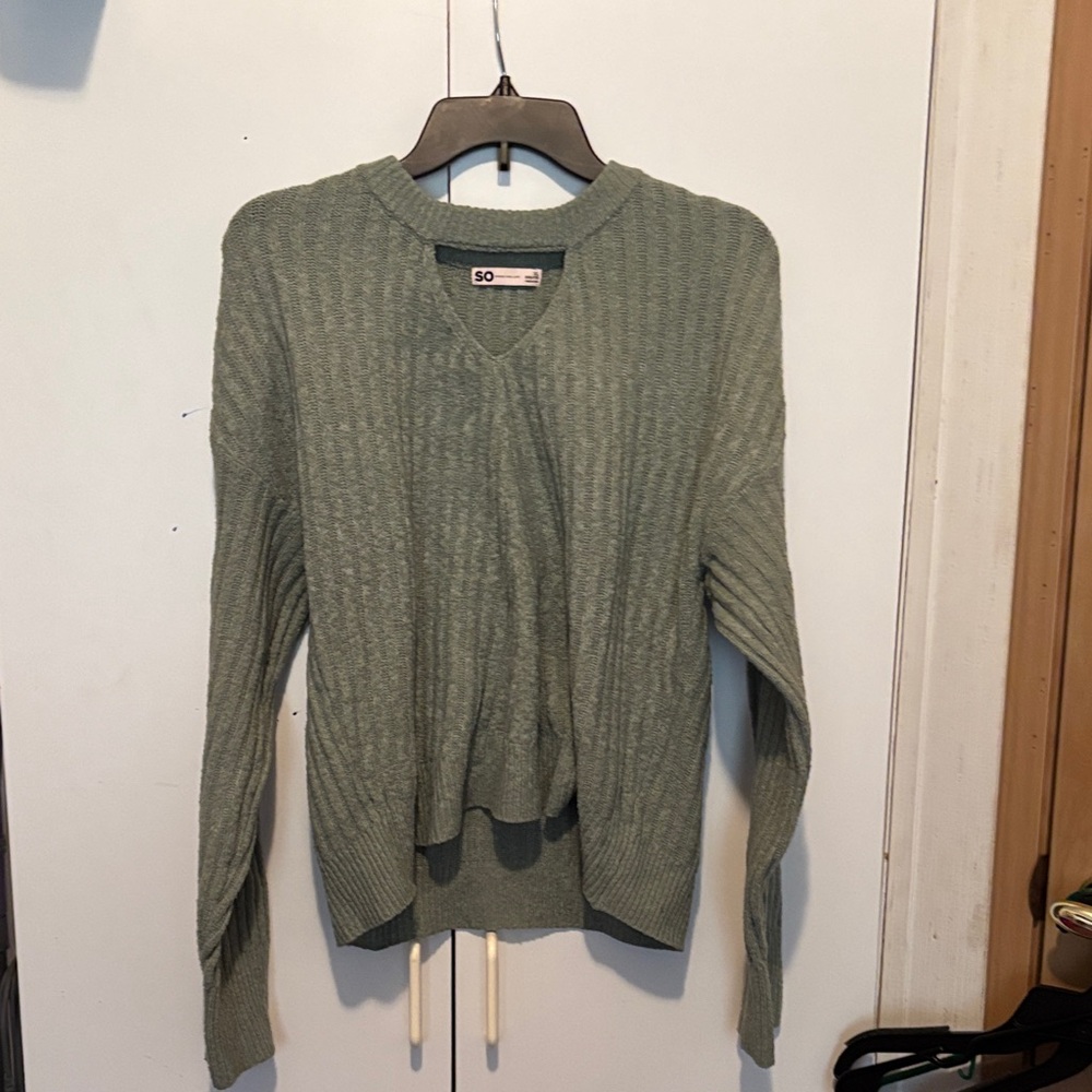 SO Women's Green Sweater